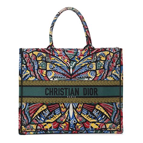 canvas tote bag dior|christian dior book tote 2021.